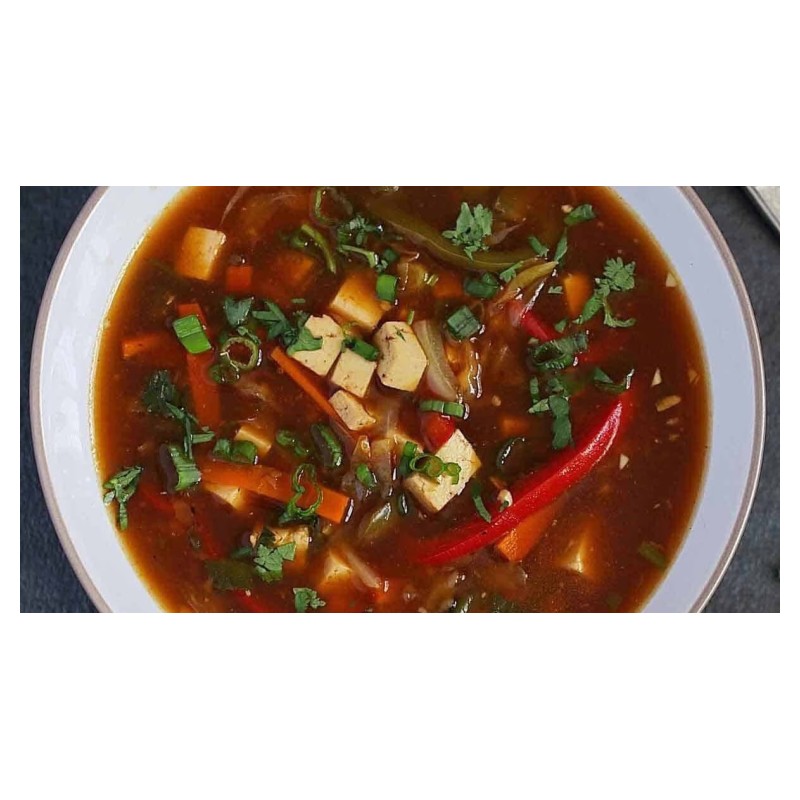 2. Hot And Sour Veg Soup