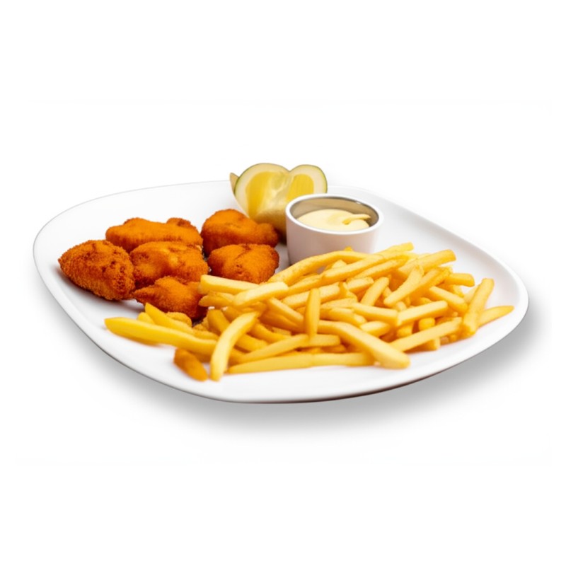 Chicken Nuggets + Fries