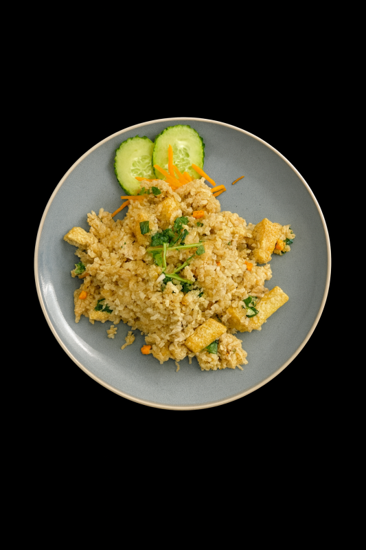 (Vtr13) Riz Sauté Au Tofu