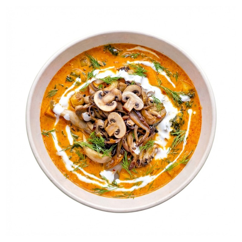 Soupe De Champignons A La Hongroise