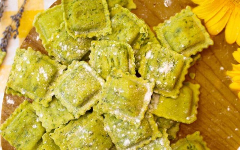 Ravioli Épinard,Ricotta