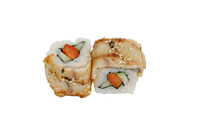 Anguille Grillé, Avocat, Concombre