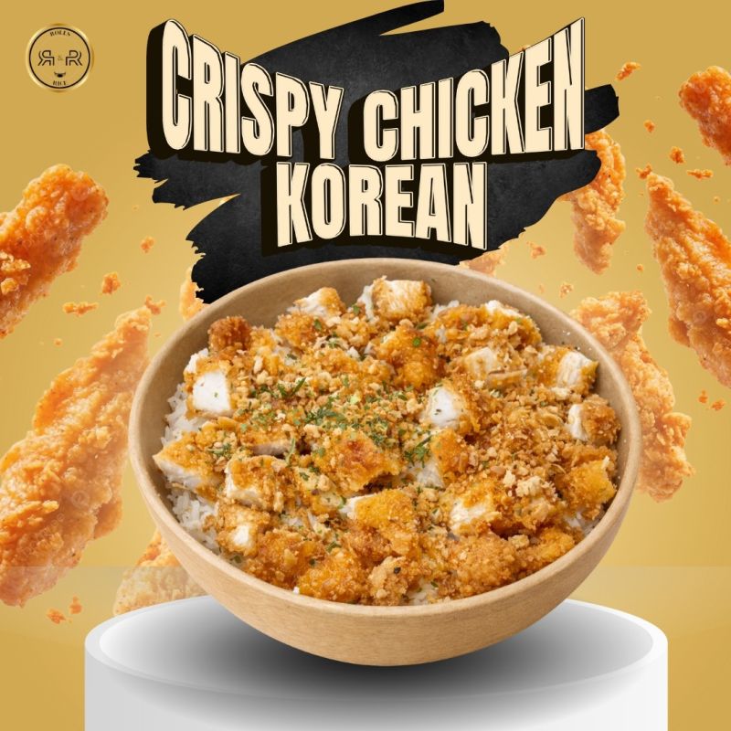 Bowl Crispy Chicken Coréen