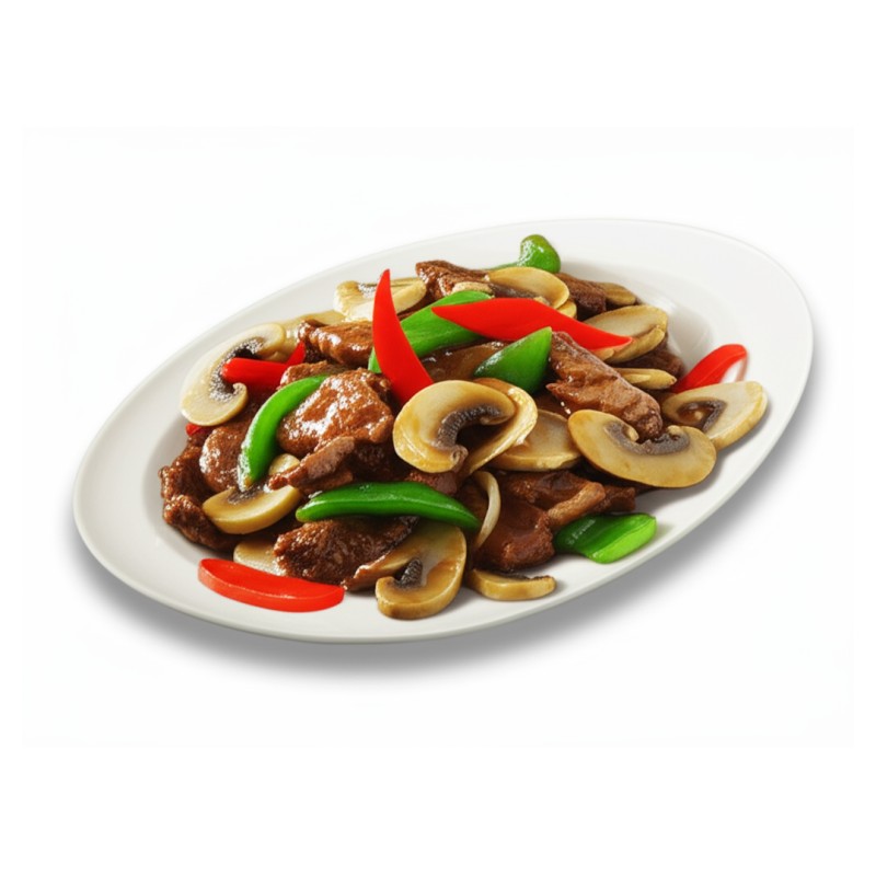 Filet De Bœuf, Sauté Aux Légumes Variés