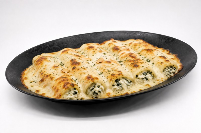 Cannelloni Alla Ricotta E Spinaci