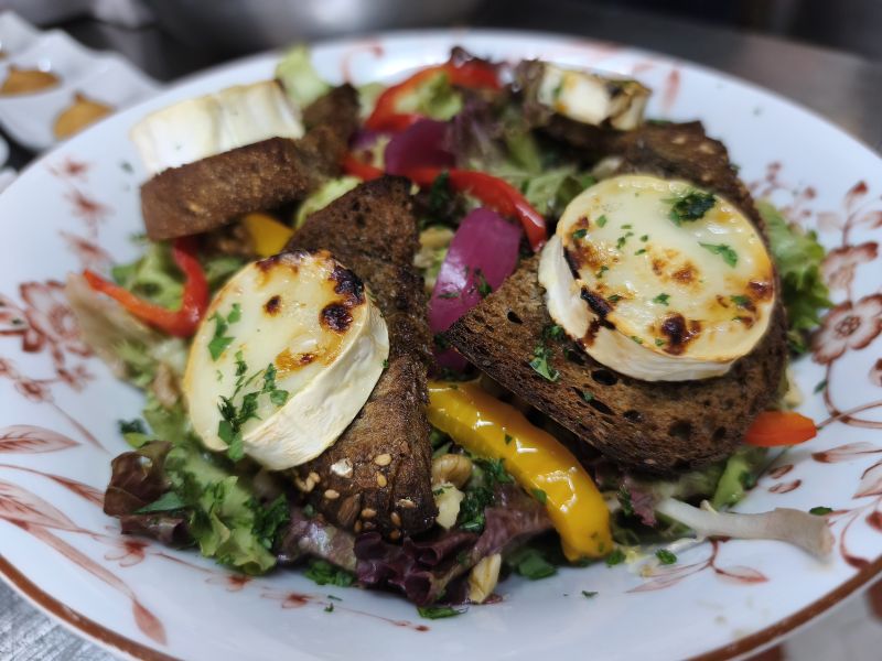 Salade De Chèvre Chaud