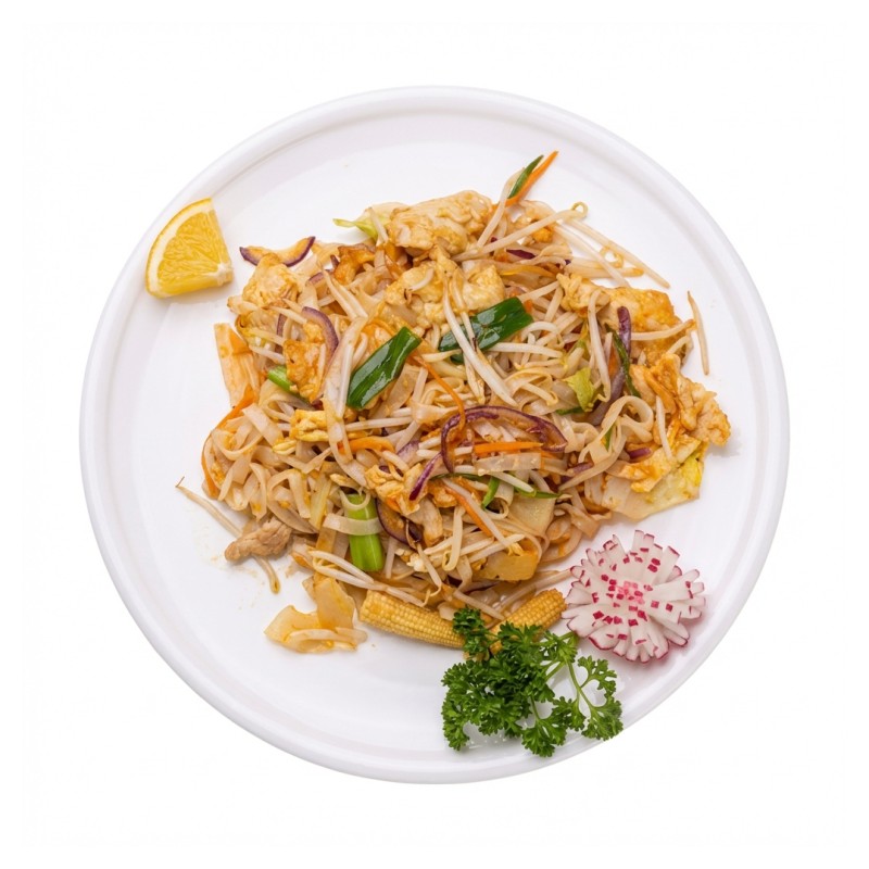 Nouilles Sautées Au Poulet