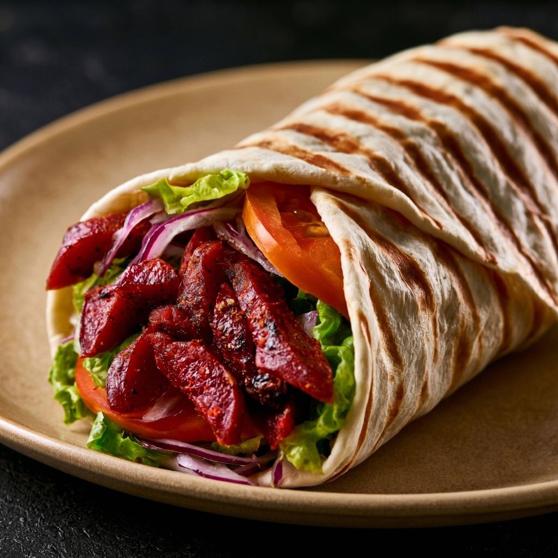 Dürum Saucisse Turque