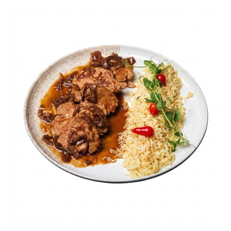 Filet Mignon De Porc Sauce Échalotes & Son Accompagnement Au Choix