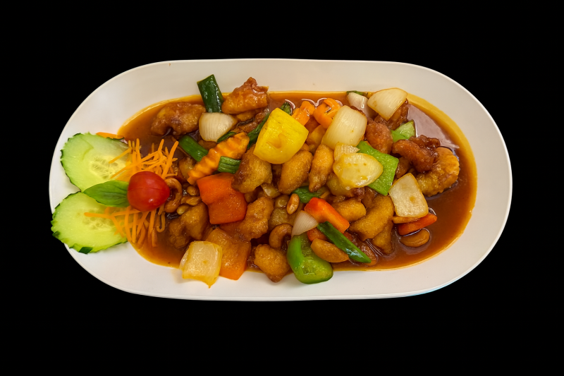(04) Poulet Sauté Aux Noix De Cajou
