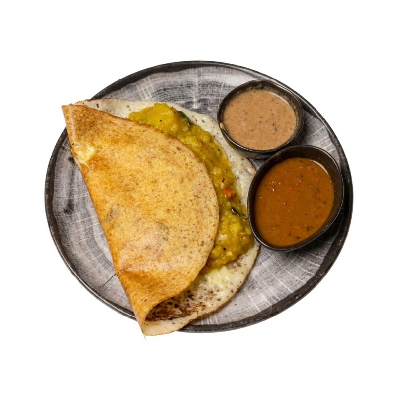 Ghee Roast Masala Dosa