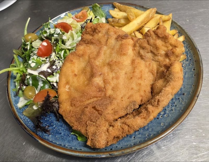 Escalope De Poulet Panée Alla Milanaise