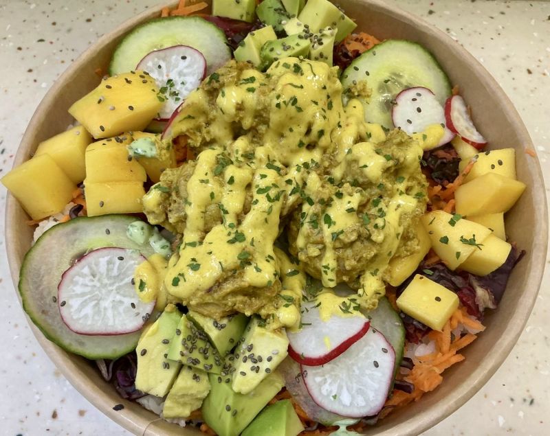 Poke Bowl Chicken Curry Coco Halal