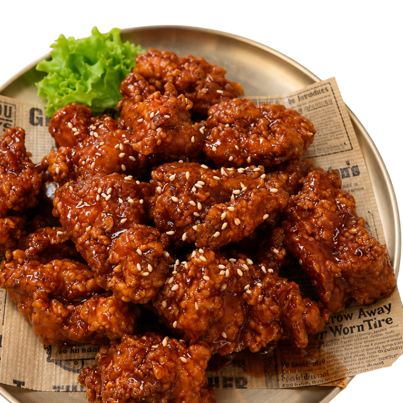 K-Sauce Chicken - Tasty Korea