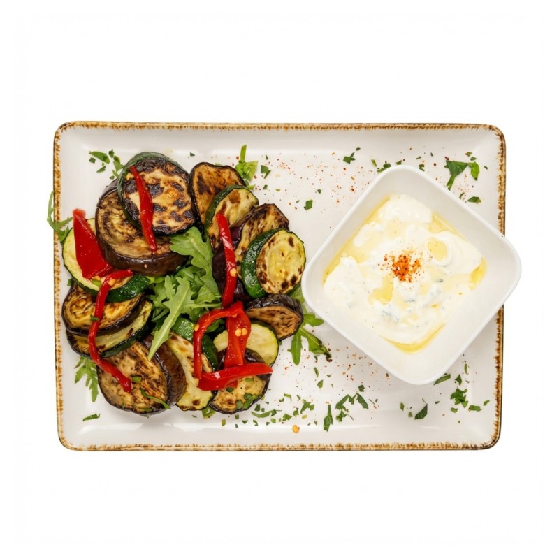 Légumes Grillés, Sauce Tzatzíki
