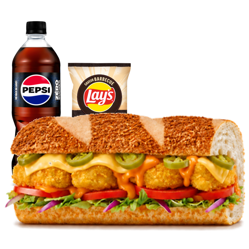 Menu Sub 15 - Crunchy Chicken & Cheddar 🧀