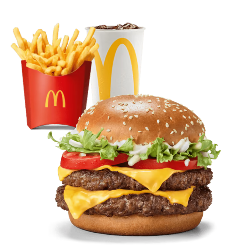 Mcmenu Double Hamburger Royal Ts