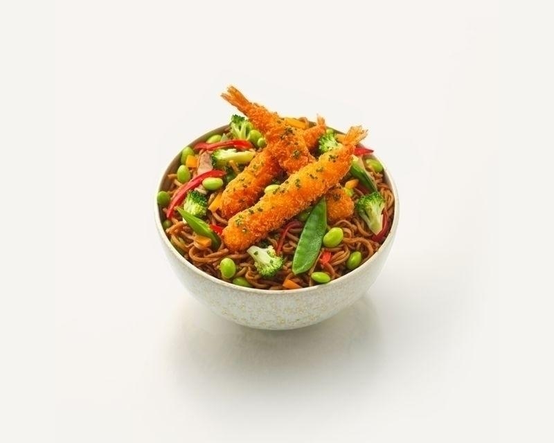 Yakisoba Crevettes Tempura