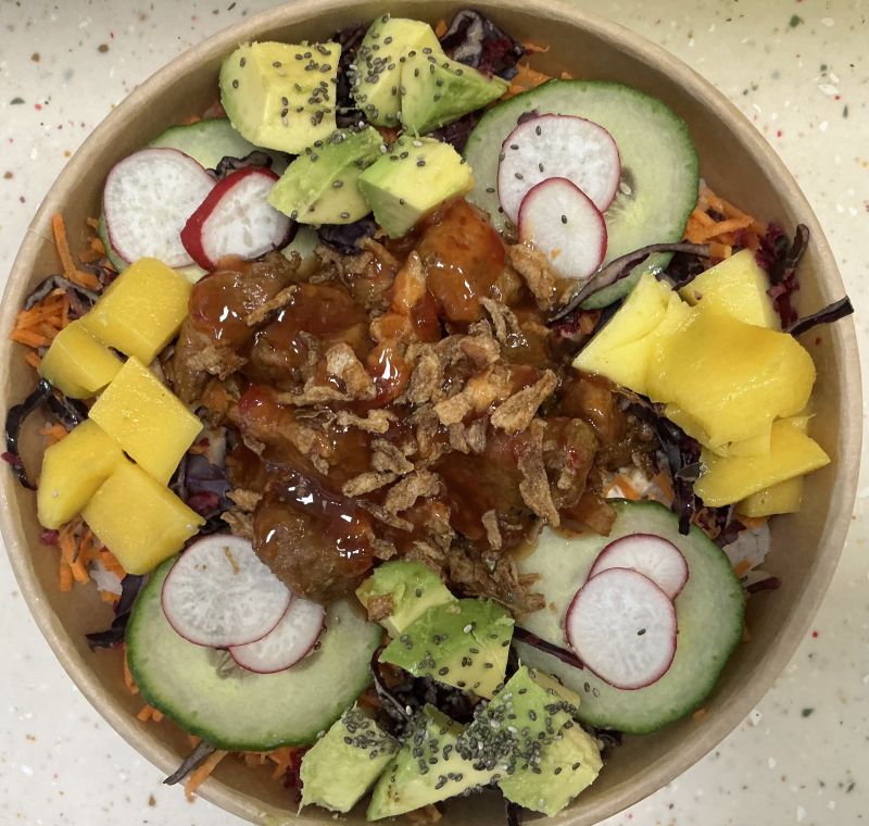 Poke Bowl Chicken Teriyaki Halal