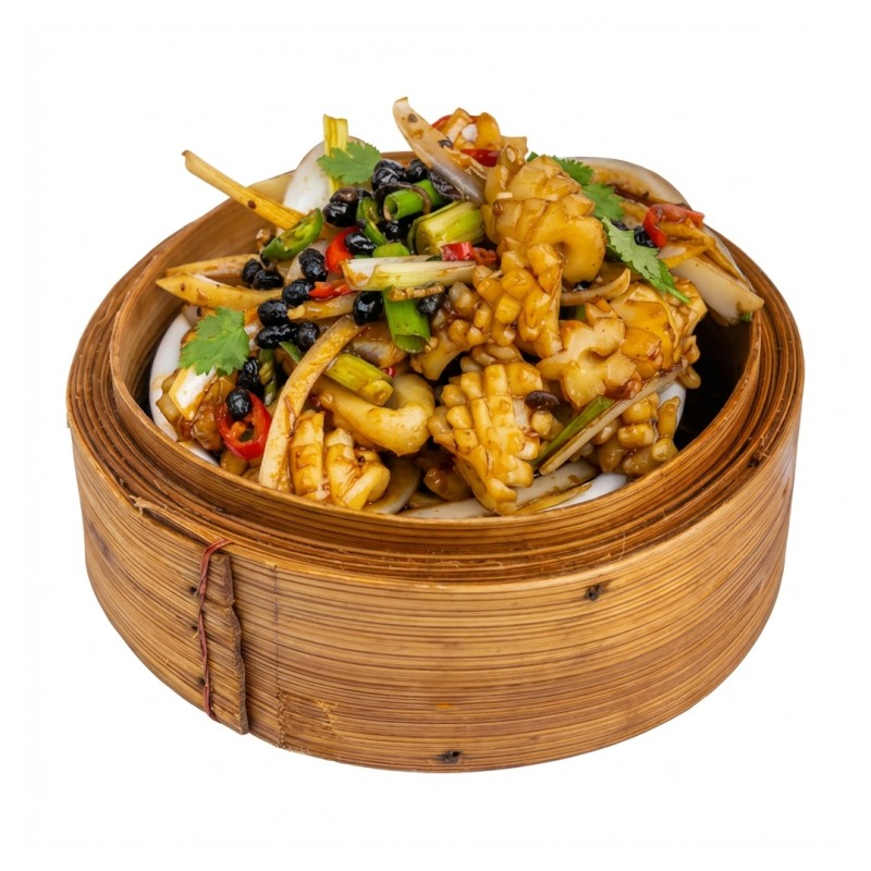 Petit Calmar À La Vapeur