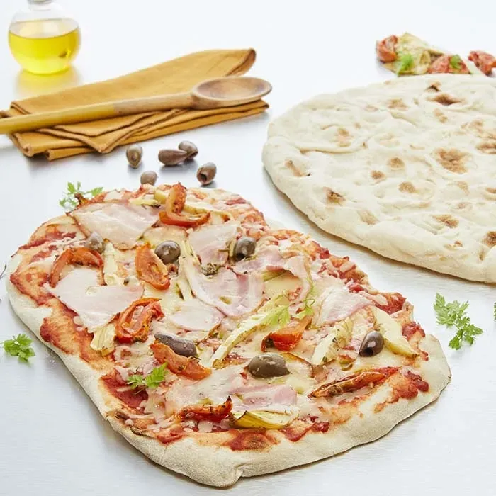 Pinsa Au Jambon Et Au Fromage