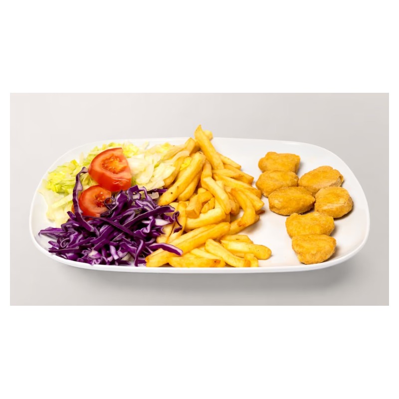 Assiettes Chicken Nuggets