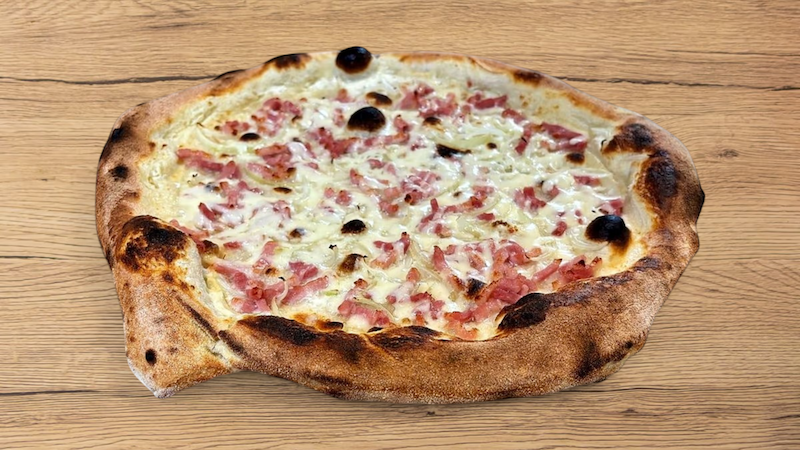 Flammekueche Gratinee