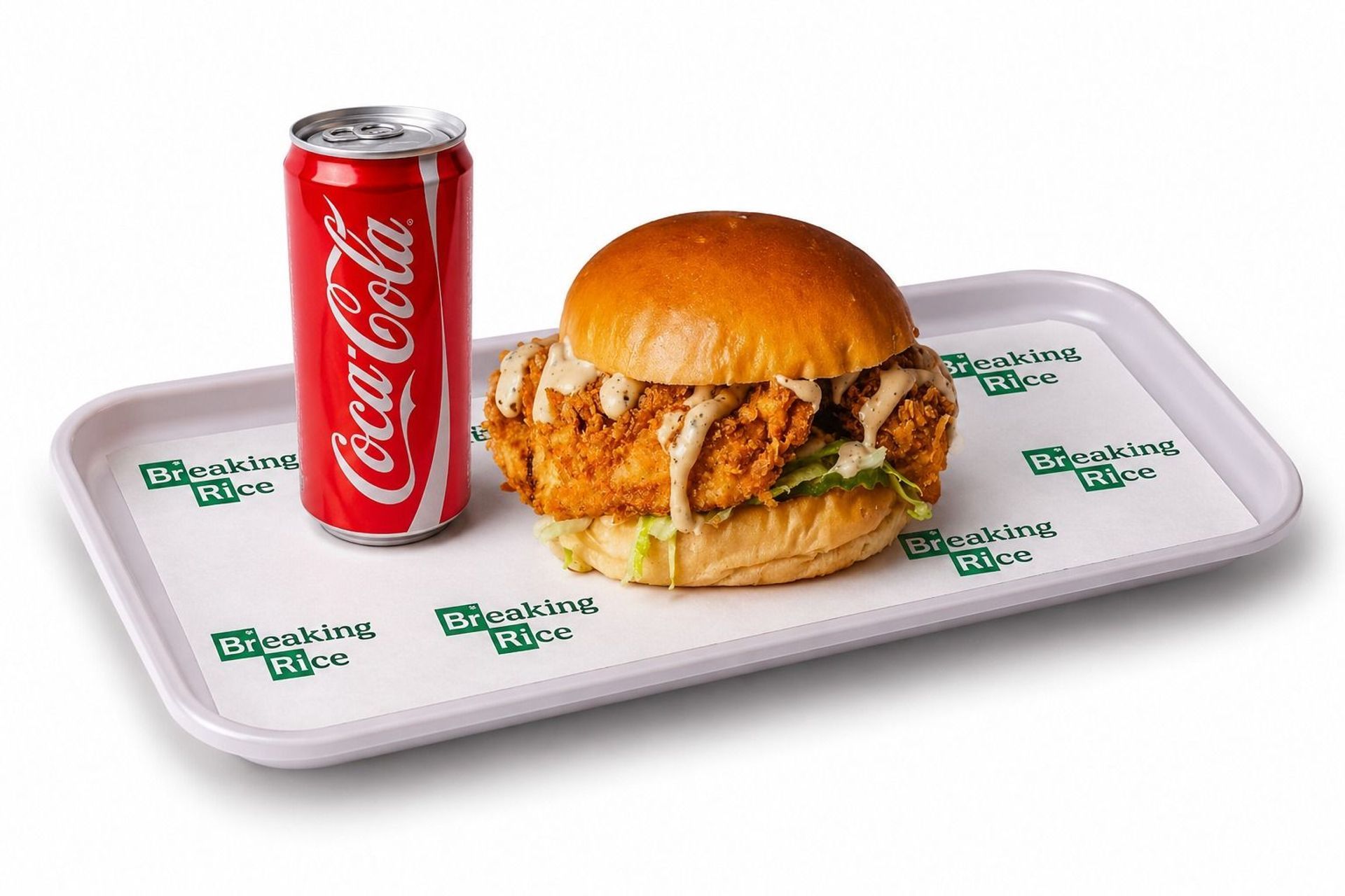 Menu Burger Poulet Crousty + Frites