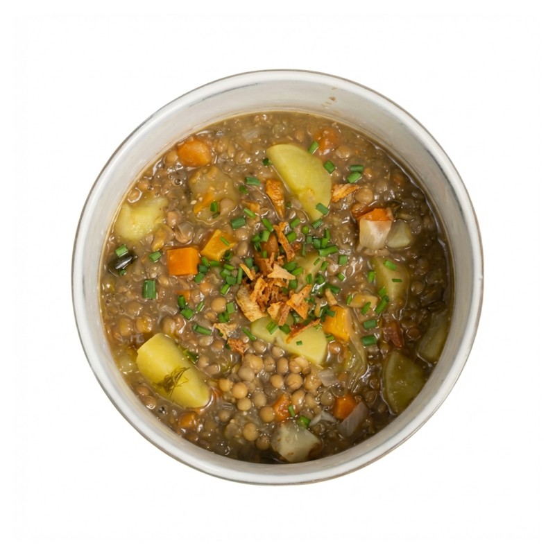 Soupe De Lentilles Et Pommes De Terre