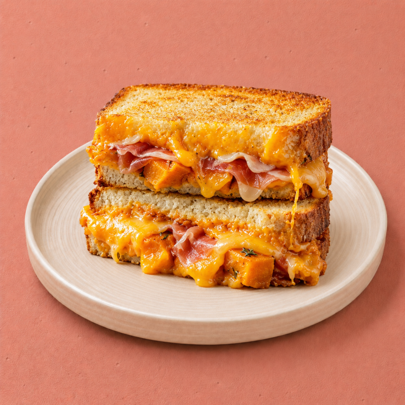 Croq'potiron Et Speck Tyrolien