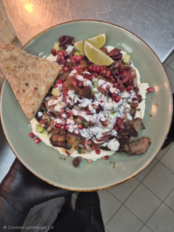 Shawarma À L’agneau Confit