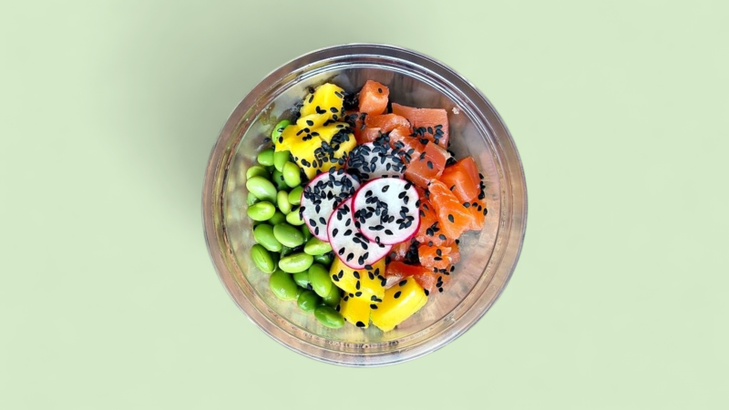 Rainbow Salmon Bowl