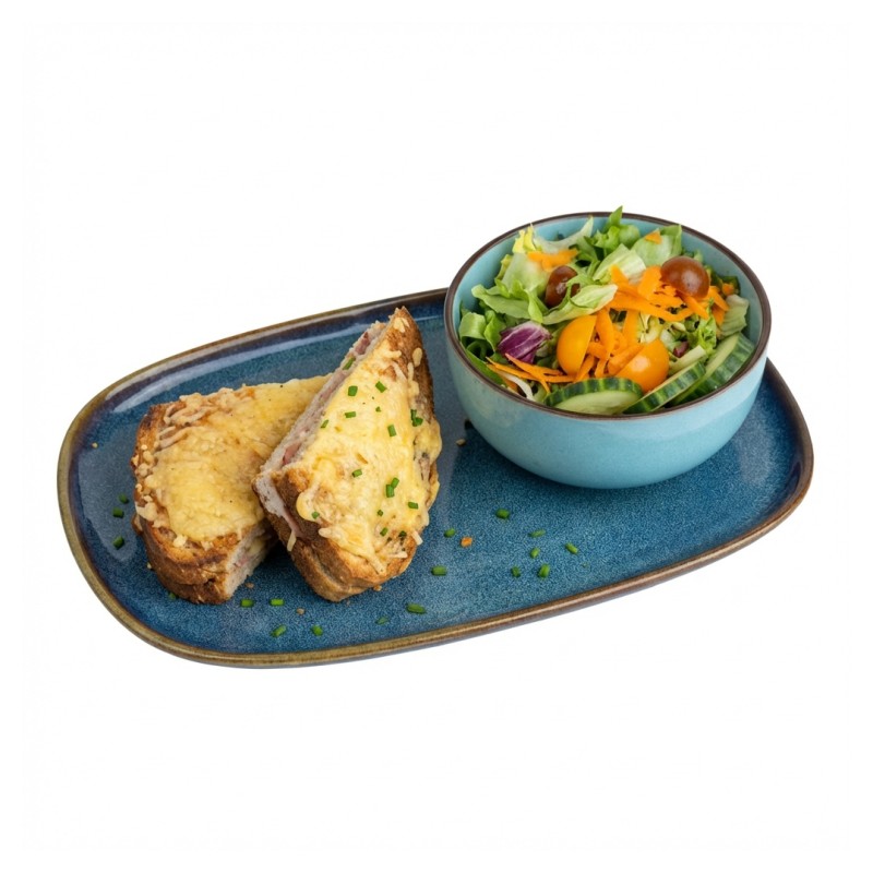 Croque Monsieur, Frites Et Salade