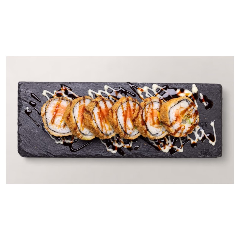 Ho6 -Maki Frit Ebi Tempura Saumon Cheese