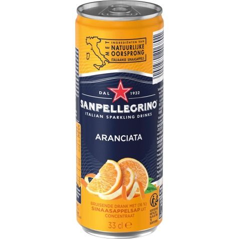 Limonade San Pellegrino Orange