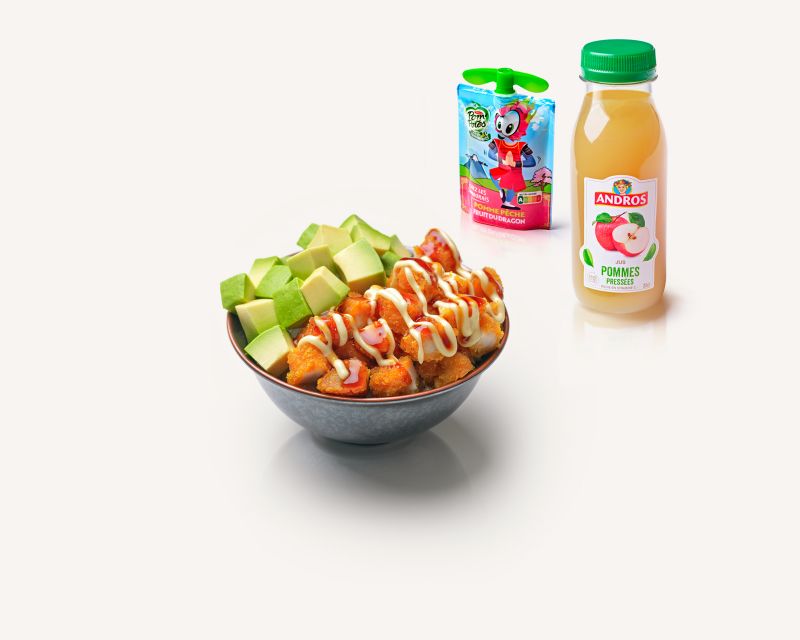 Menu Poke Bowl Kids