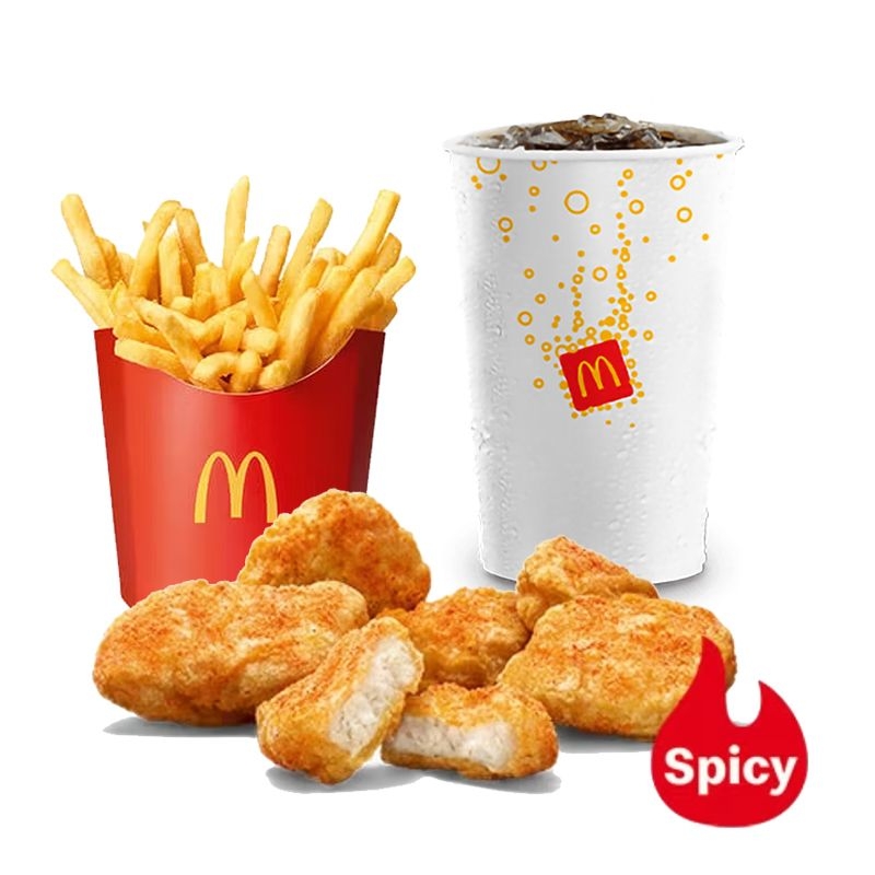Mcmenu 6 Spicy Nuggets