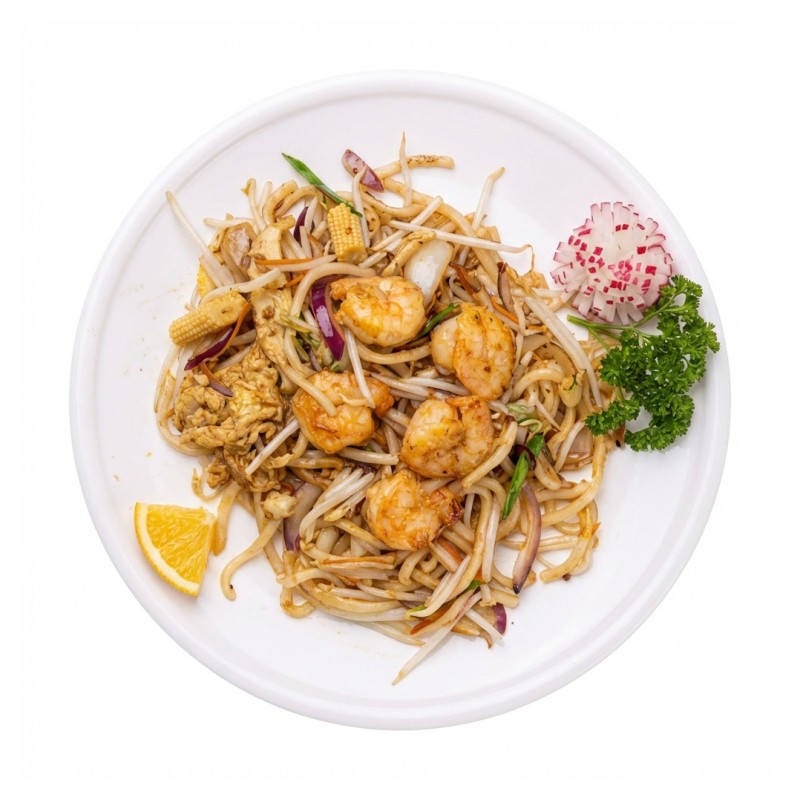 Udon Sauté Aux Fruits De Mer