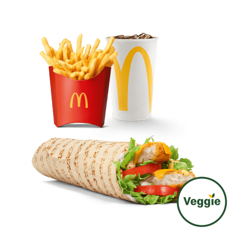 Mcmenu Mcwrap® Veggie Honig-Senf