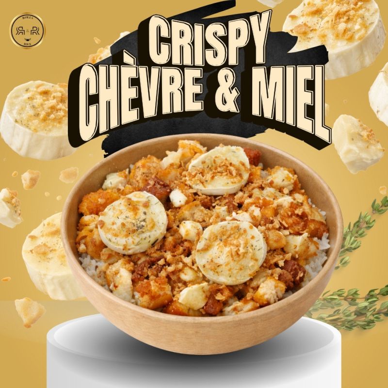 Bowl Crispy Chèvre Miel Halal