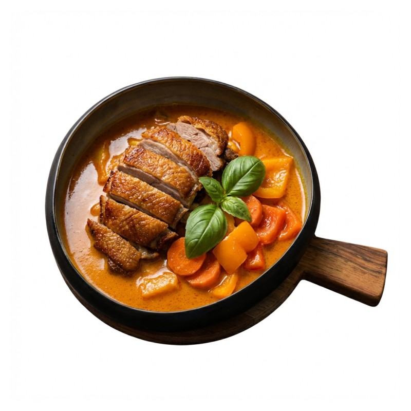 53 Canard Au Curry Rouge Thaï