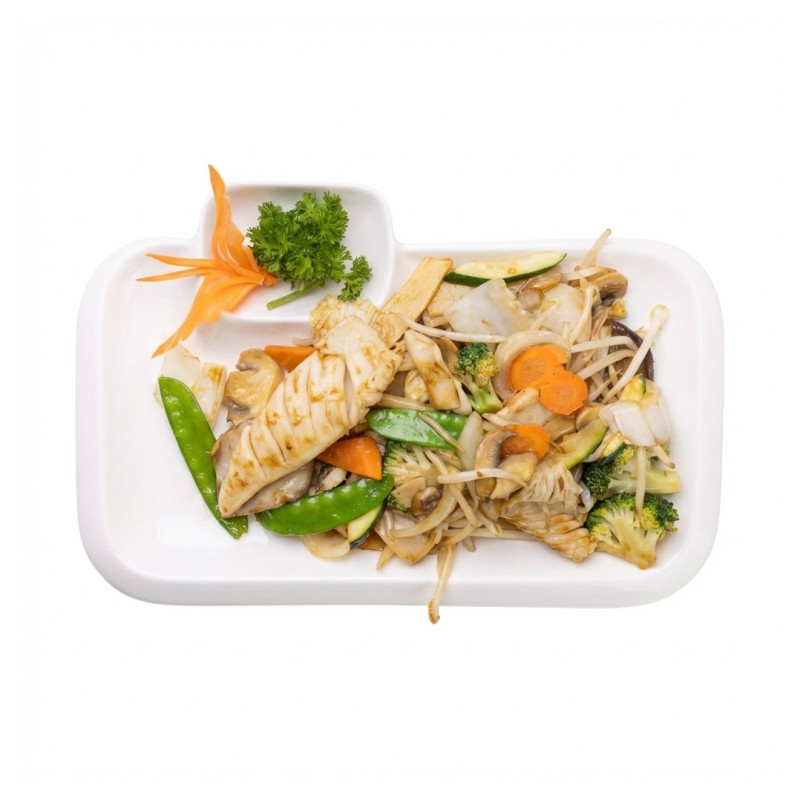 64 - Calamars Sautés Aux Légumes