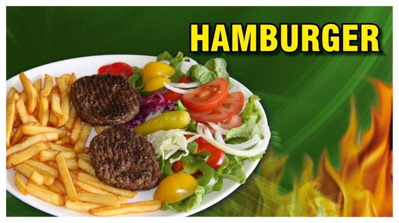 Assiette Hamburger