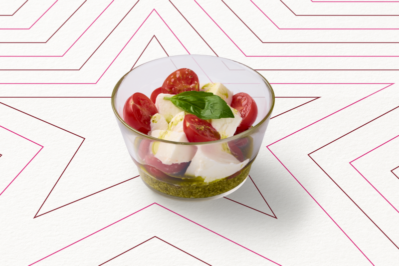 Petit Pot Mozza, Tomates & Pesto Aux Noix De Cajou