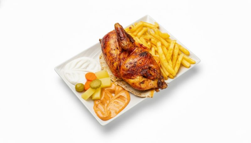 Demi Poulet Grillé
