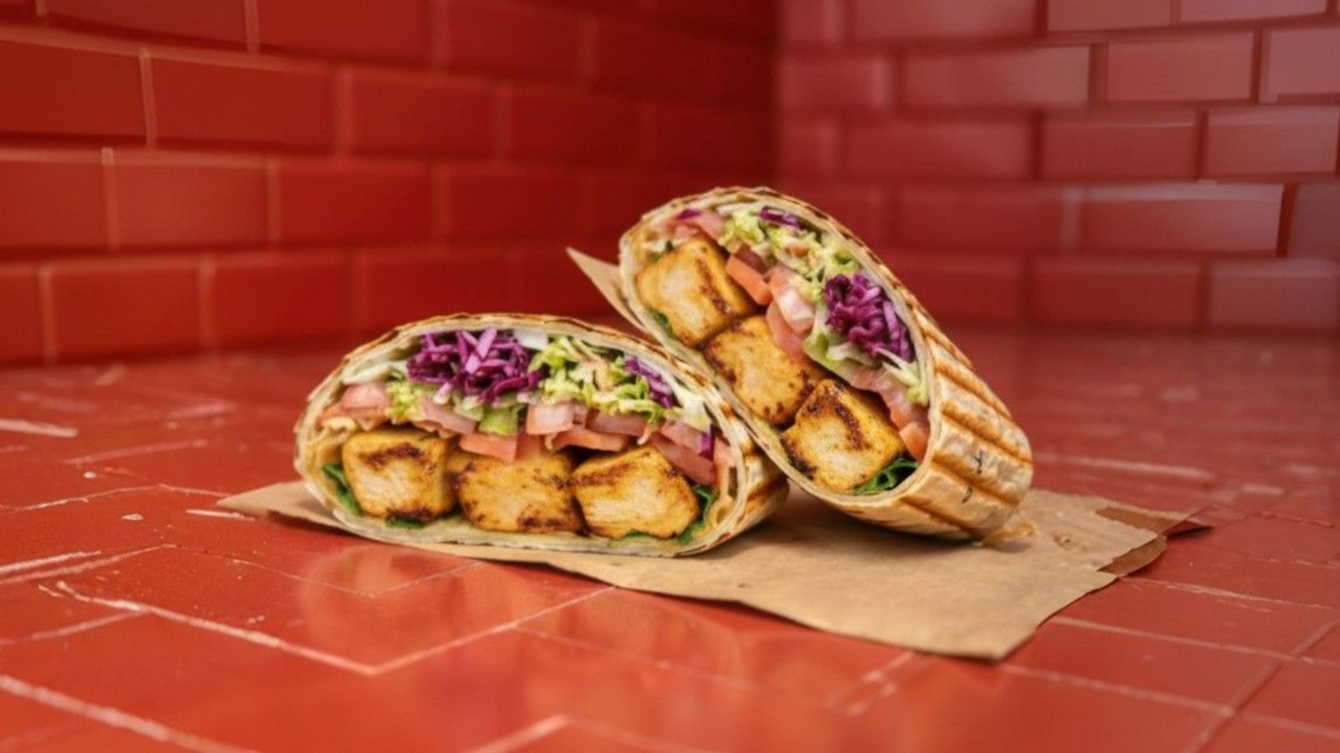 Marinated Chicken Wrap 🤠