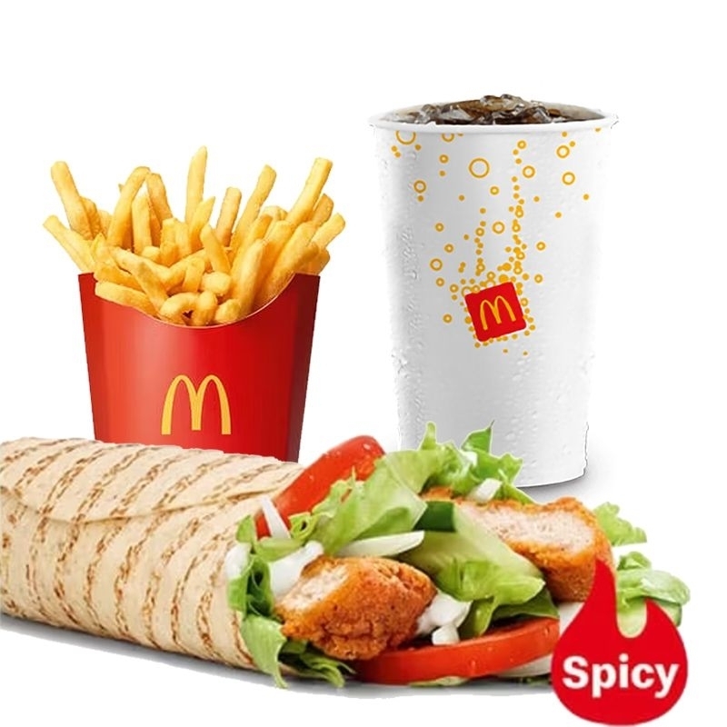 Mcmenu Mcwrap® Spicy Chicken