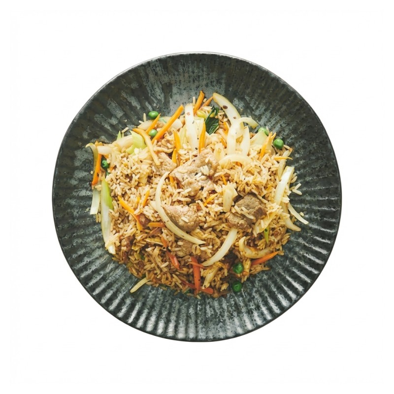 Riz Sauté À La Façon Cantonaise