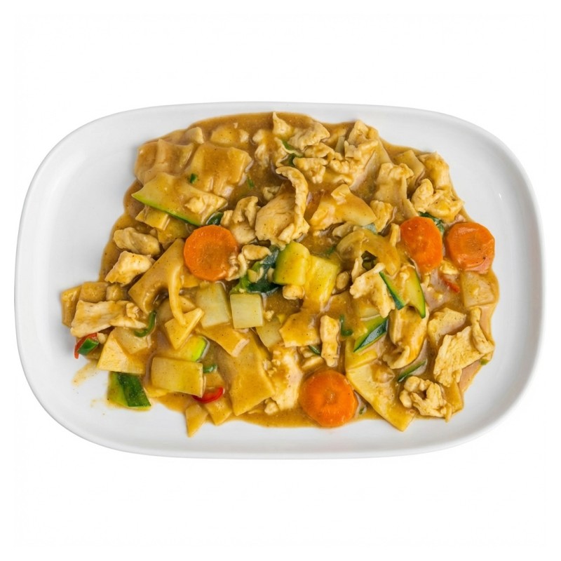 Poulet Au Curry Et Citronnelle