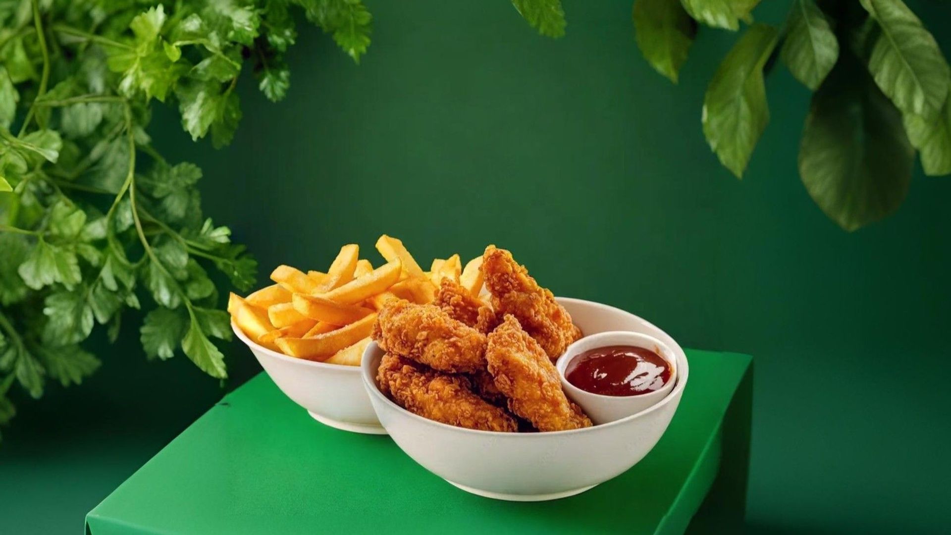 Menu Poulet Crousty + Frites